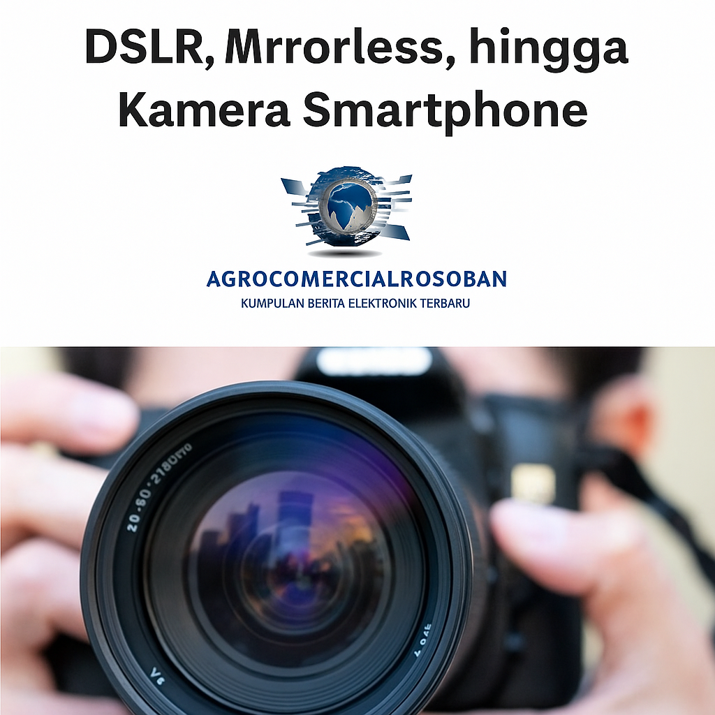 Mengenal Jenis-Jenis Kamera: Dari DSLR hingga Mirrorless